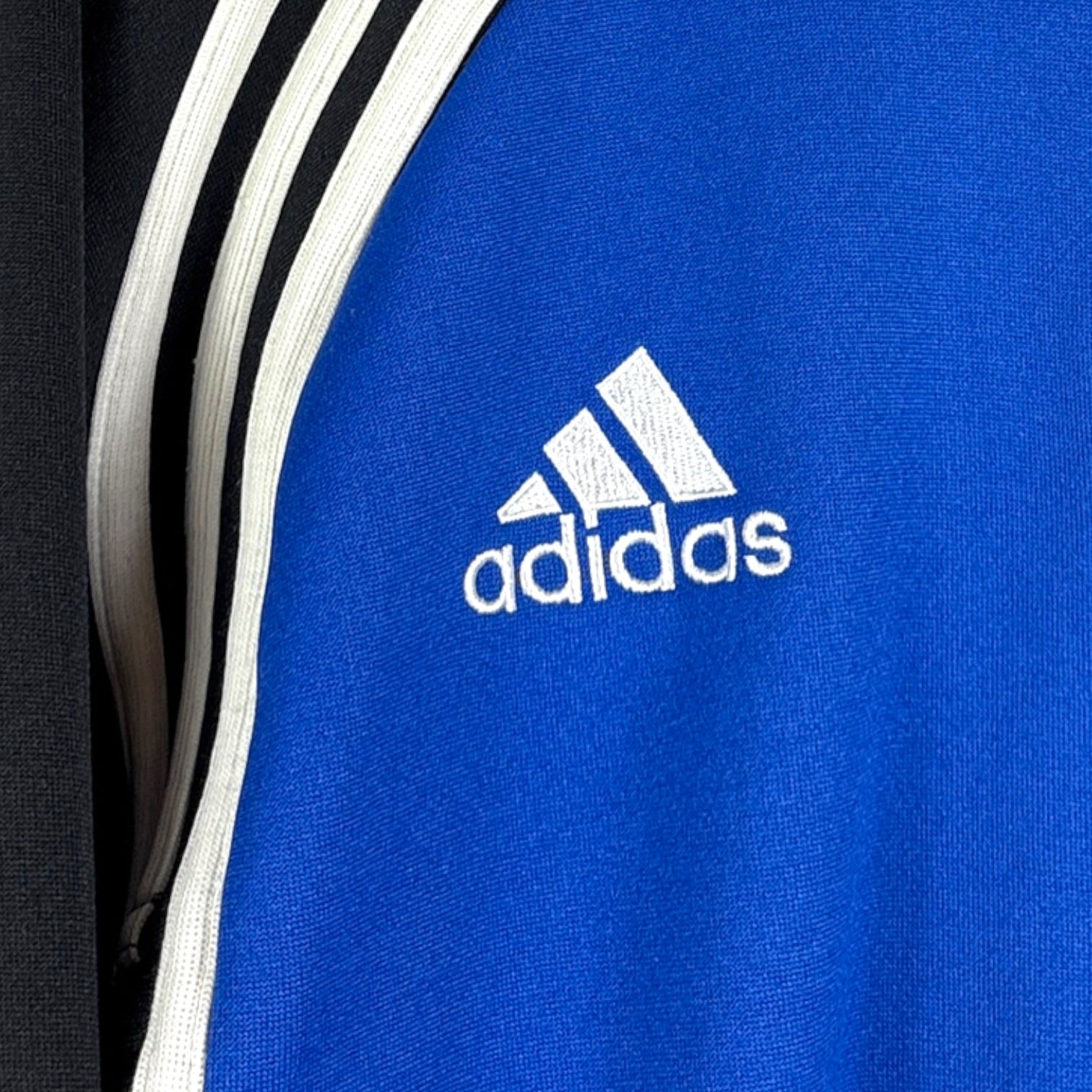Adidas Vintage Trainingsjacke Blau M - Vinverse