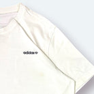 Adidas Vintage T-Shirt Backprint Weiß XXL - Vinverse
