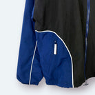 Adidas Vintage Trainingsjacke Blau Schwarz M - Vinverse