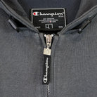 Champion Vintage Zip Hoodie Grau L - Vinverse