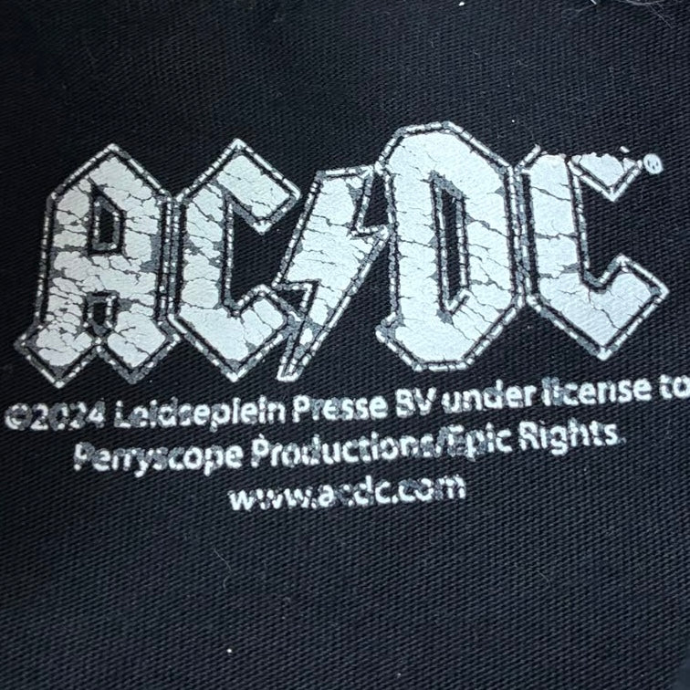 ACDC Vintage T-Shirt Backprint Schwarz M - Vinverse