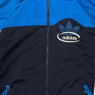 Adidas Vintage Trainingsjacke Blau M - Vinverse