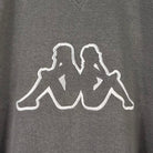 Kappa 90s Vintage Big Logo Sweater Braun XL - Vinverse