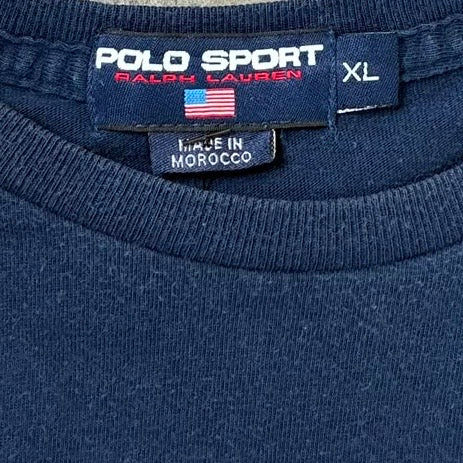 Ralph Lauren Vintage T-Shirt Logo Blau XL - Vinverse