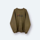 Fila Big Logo Sweater Khaki XL - Vinverse