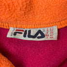 Fila Magic Line 90s Vintage Fleece Pullover Pink M - Vinverse