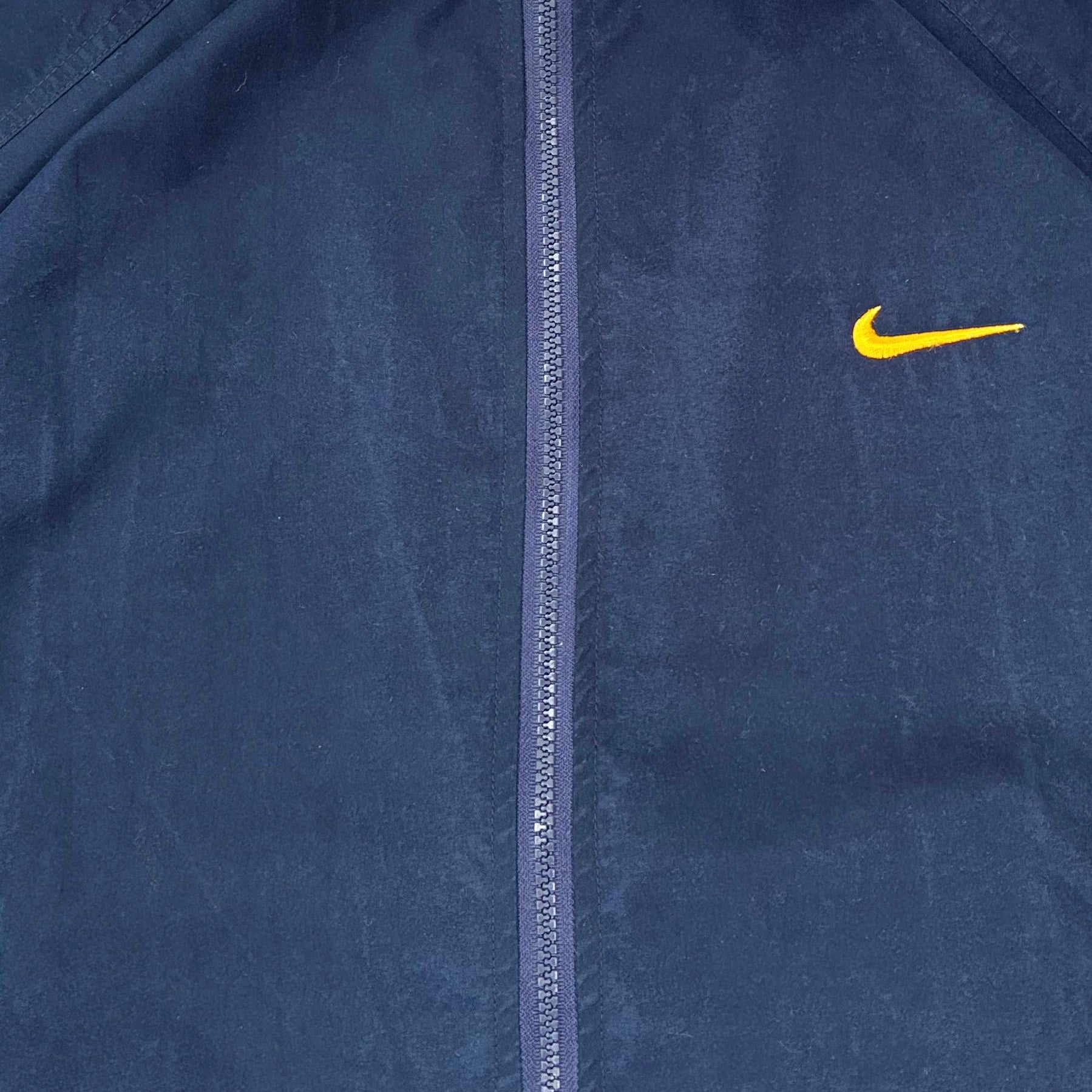 Nike Vintage Wendejacke Gelb Blau XL - Vinverse