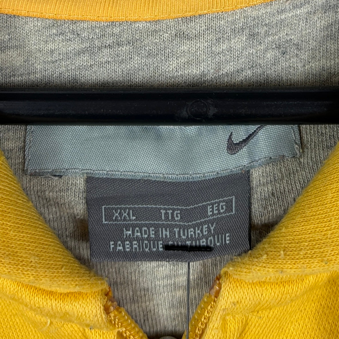 Nike Vintage Zipper Gelb XXL - Vinverse