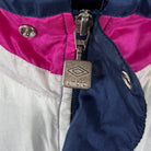 Umbro Vintage Outdoor Jacke Pink Blau L - Vinverse