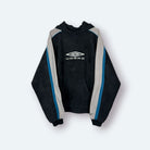 Umbro Vintage Fleece Schwarz Grau XL - Vinverse