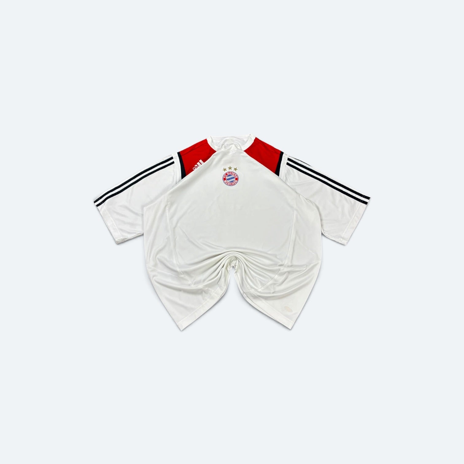 Adidas Vintage Trikot FC Bayern München Weiß XL - Vinverse