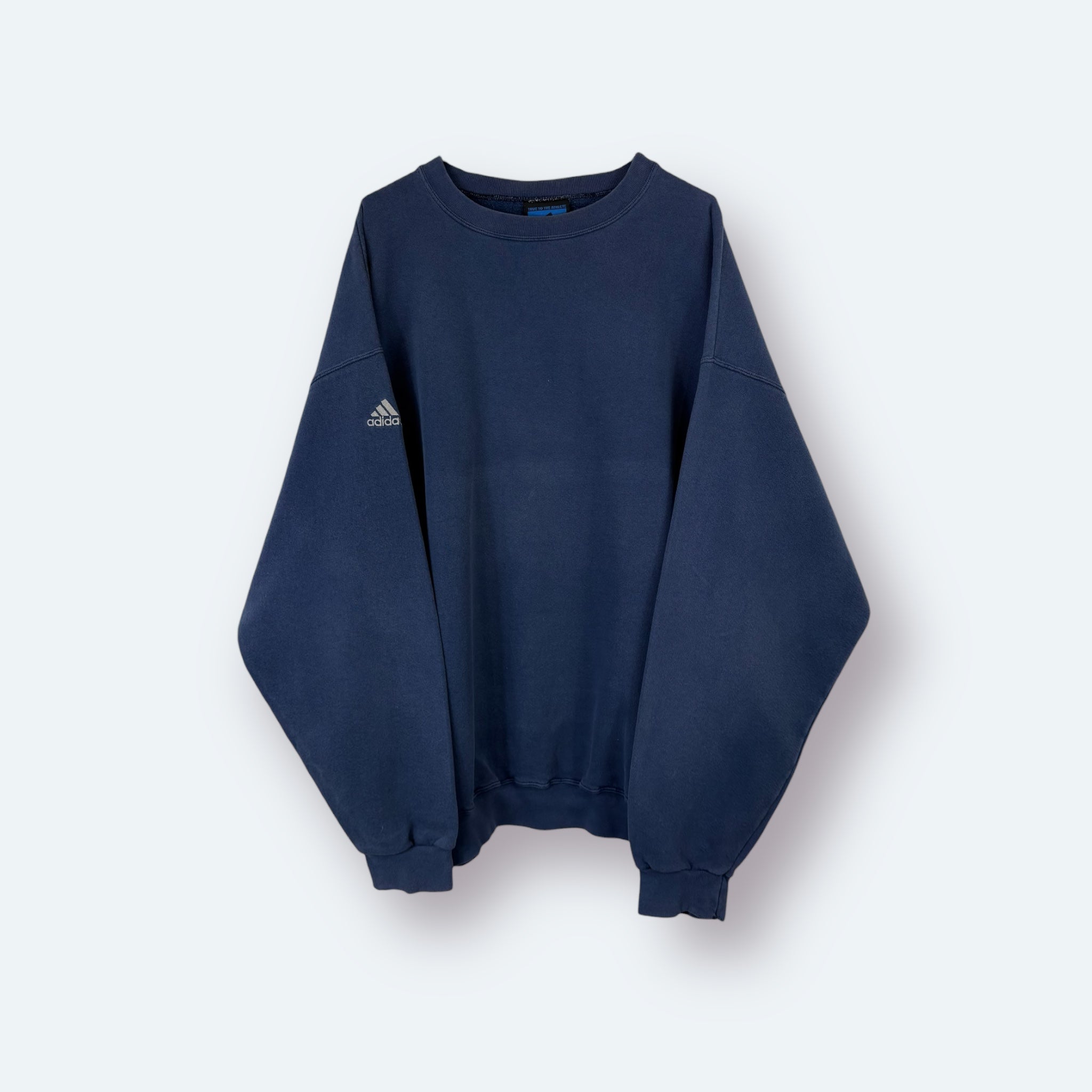 Adidas Vintage Sweater Marineblau XL - Vinverse