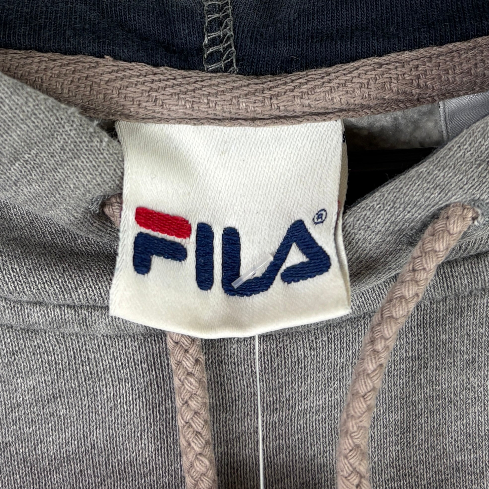 Fila Hoodie Ärmelstick Grau XL - Vinverse