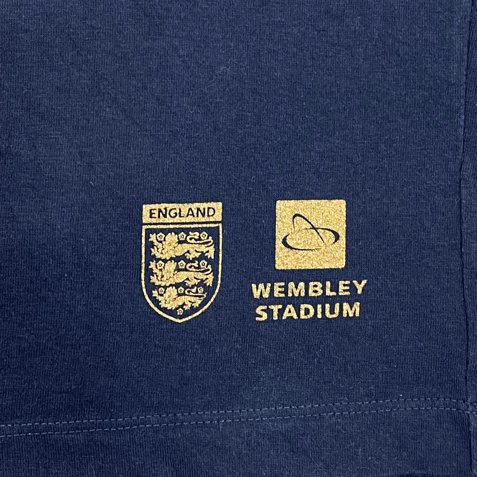 Umbro Vintage T-Shirt England vs Germany Blau XXL - Vinverse