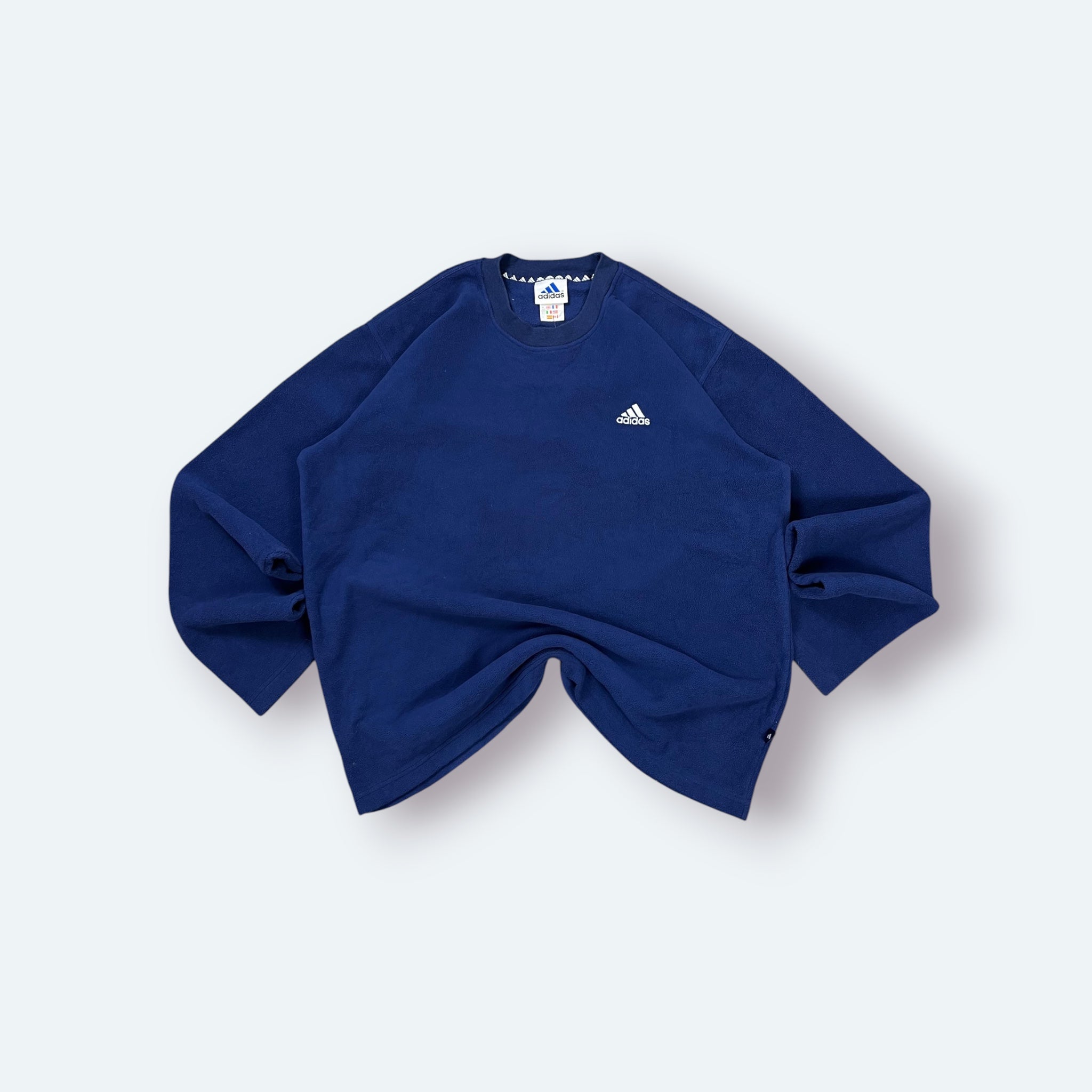 Adidas Vintage Sweater Blau L - Vinverse