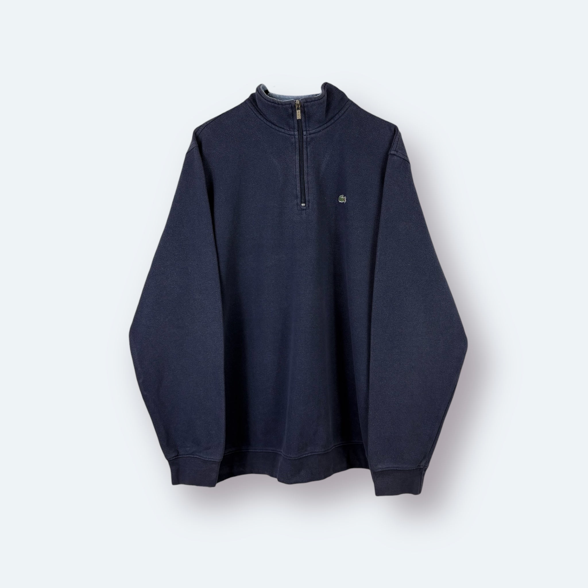 Lacoste Half Zip Sweater Dunkelblau S - Vinverse