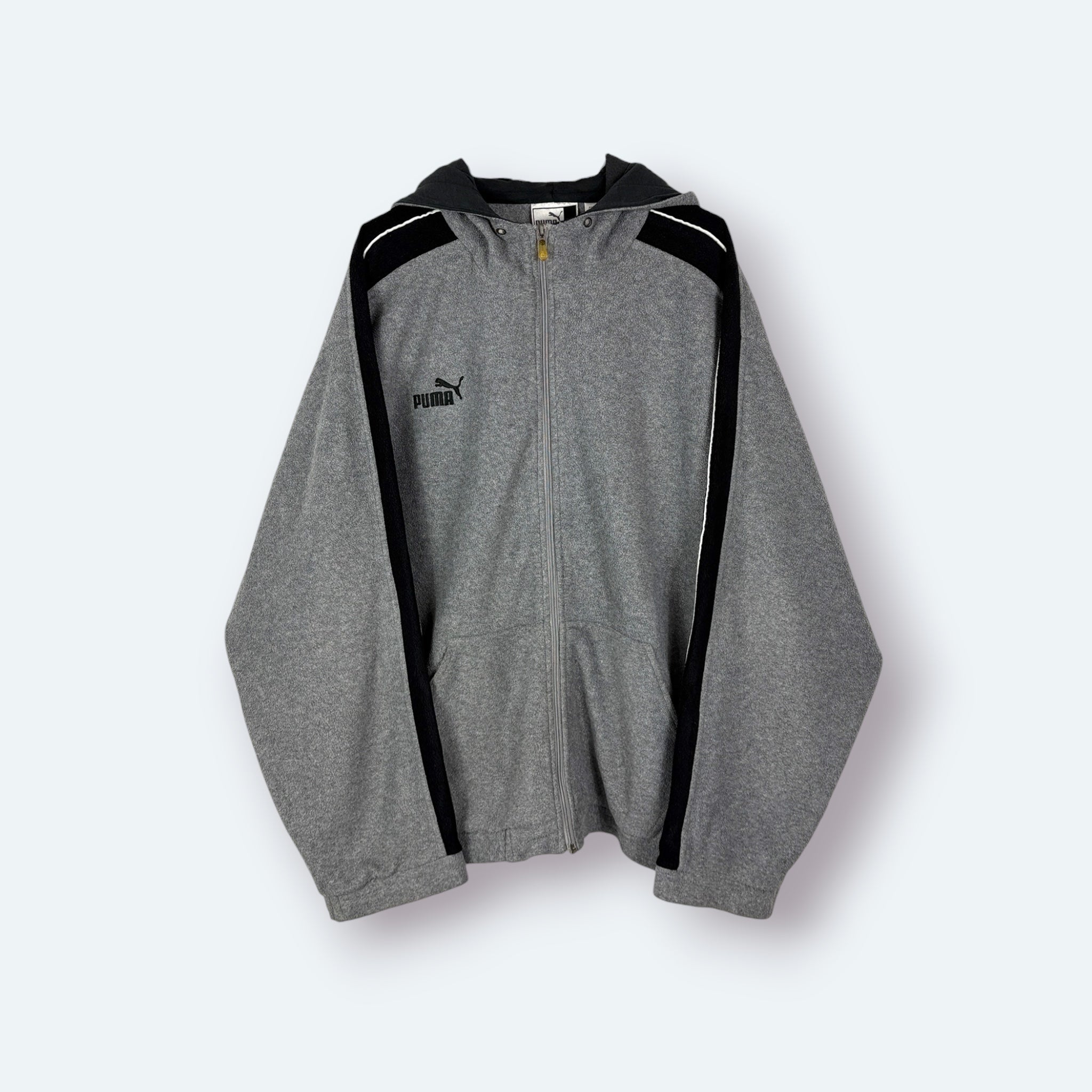 Puma Vintage Fleece Jacke Grau M - Vinverse