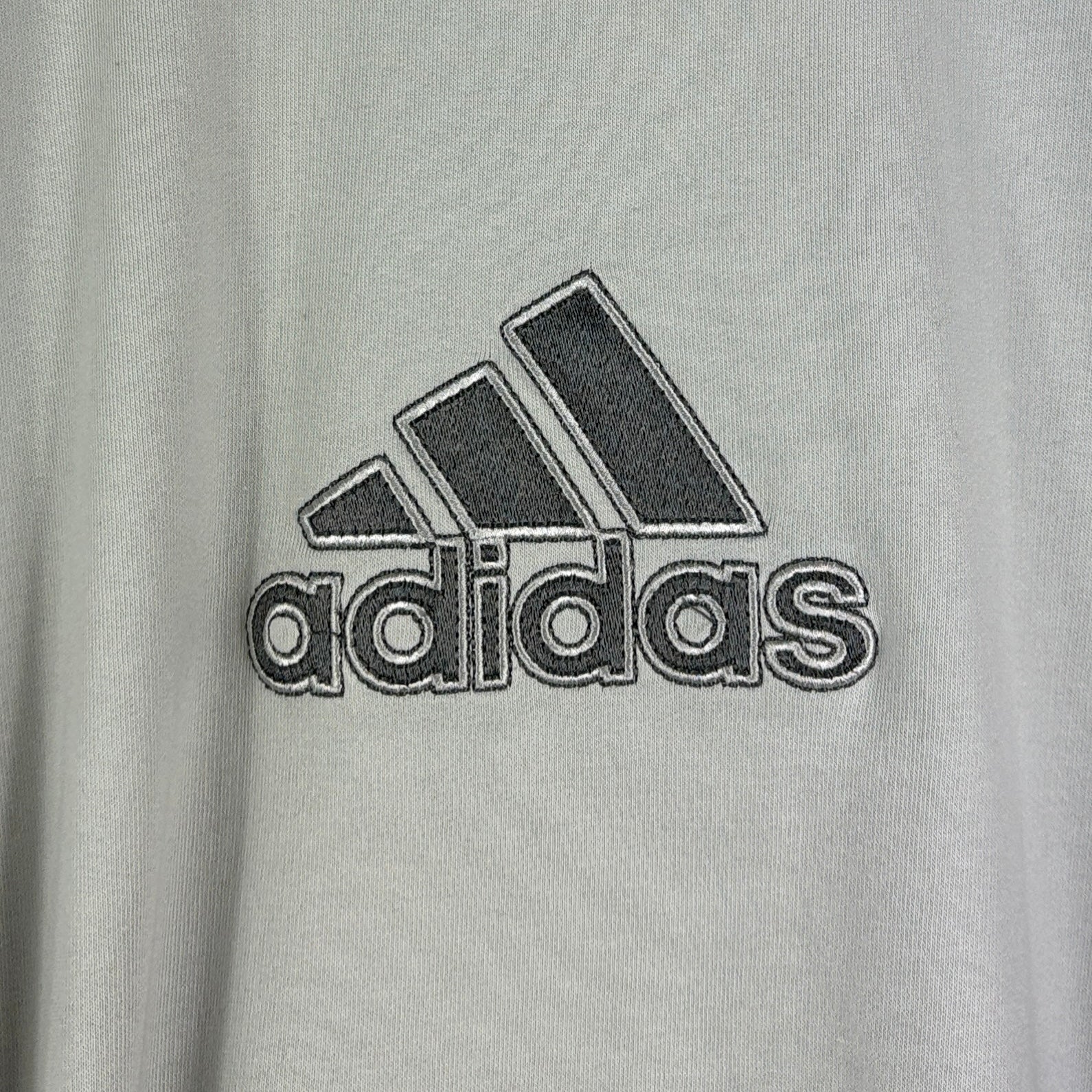 Adidas Vintage Sweater Logo grau L - Vinverse