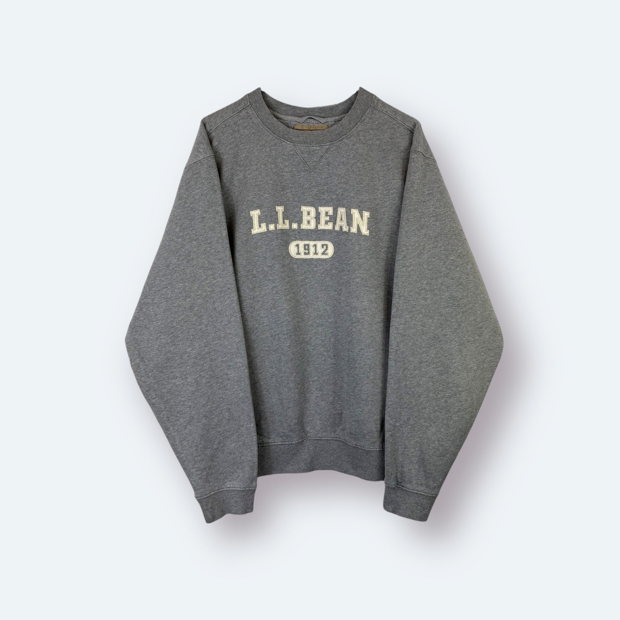 L.L. Bean Vintage Sweater Grau M - Vinverse