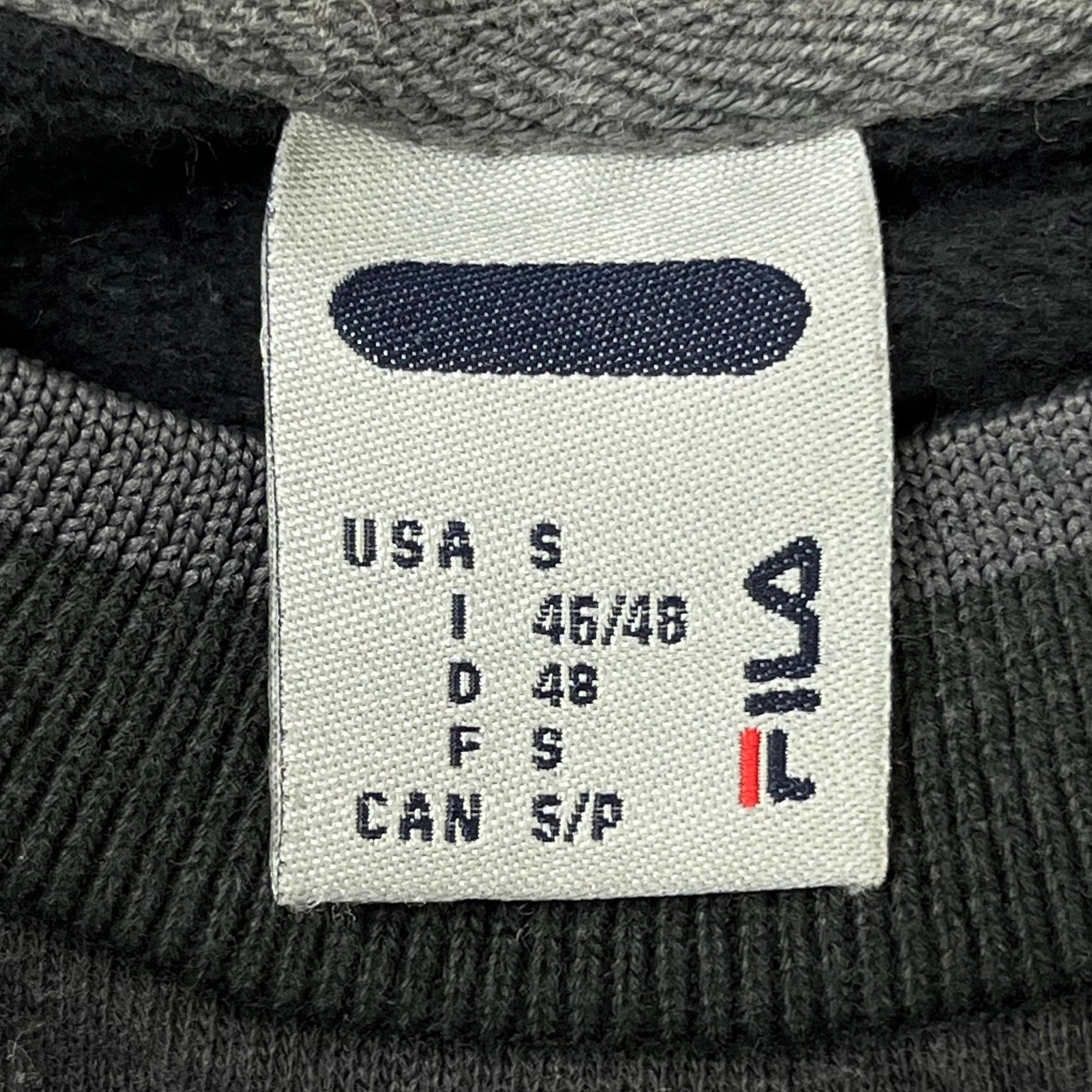 Fila Vintage Sweater Schwarz S - Vinverse