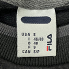 Fila Vintage Sweater Schwarz S - Vinverse