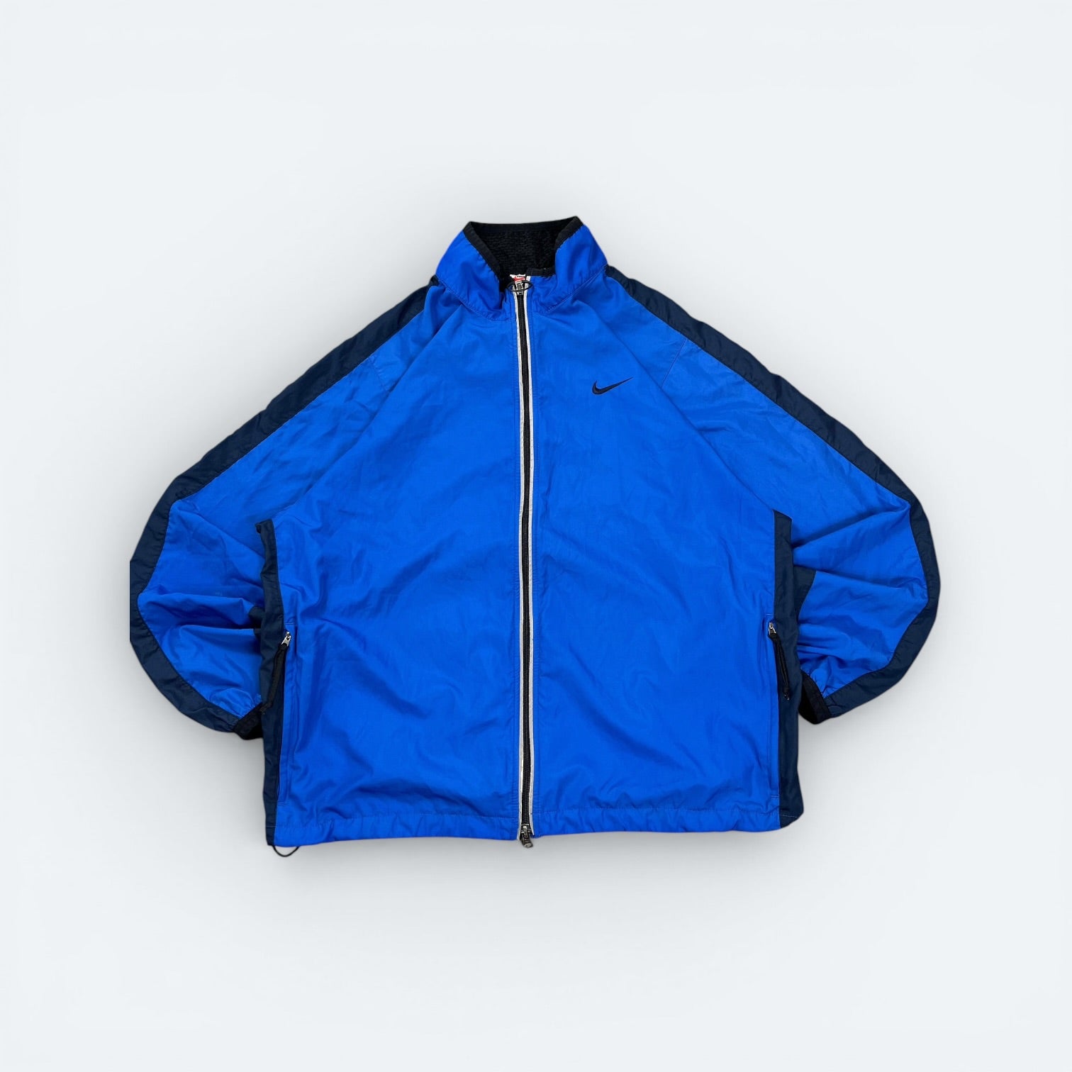 Nike Vintage Trainingsjacke 90s Blau M - Vinverse