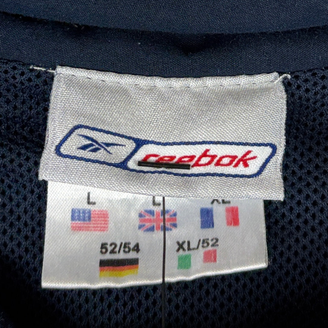Reebok Vintage Trainingsjacke Blau L - Vinverse