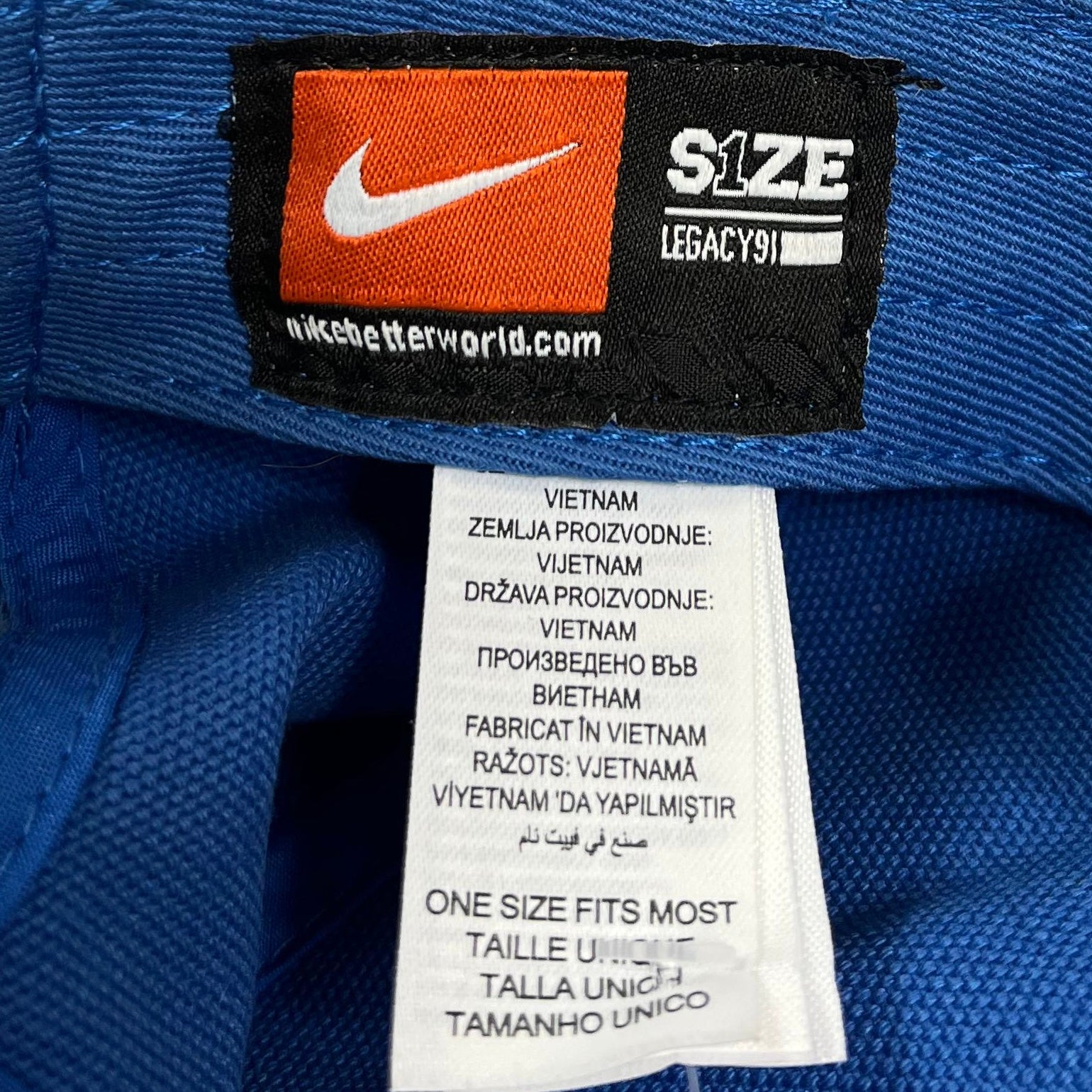 Nike Vintage Cap Blau One Size - Vinverse