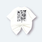 Adidas Vintage T-Shirt Backprint Weiß XXL - Vinverse