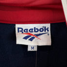 Reebok 90s Vintage Trainingsjacke Blau Rot Weiß M - Vinverse