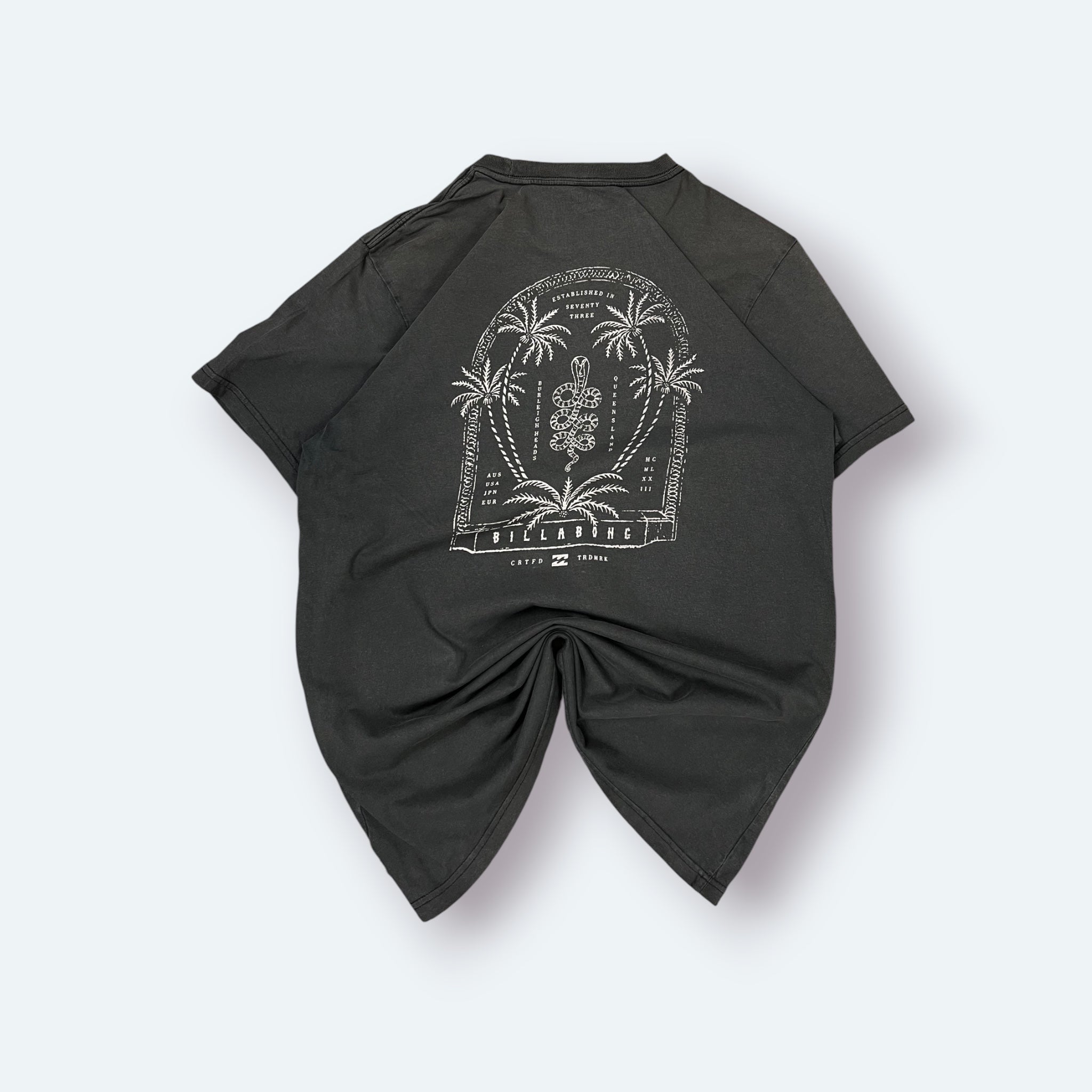 Billabong Shirt Graphic Washed Schwarz L - Vinverse