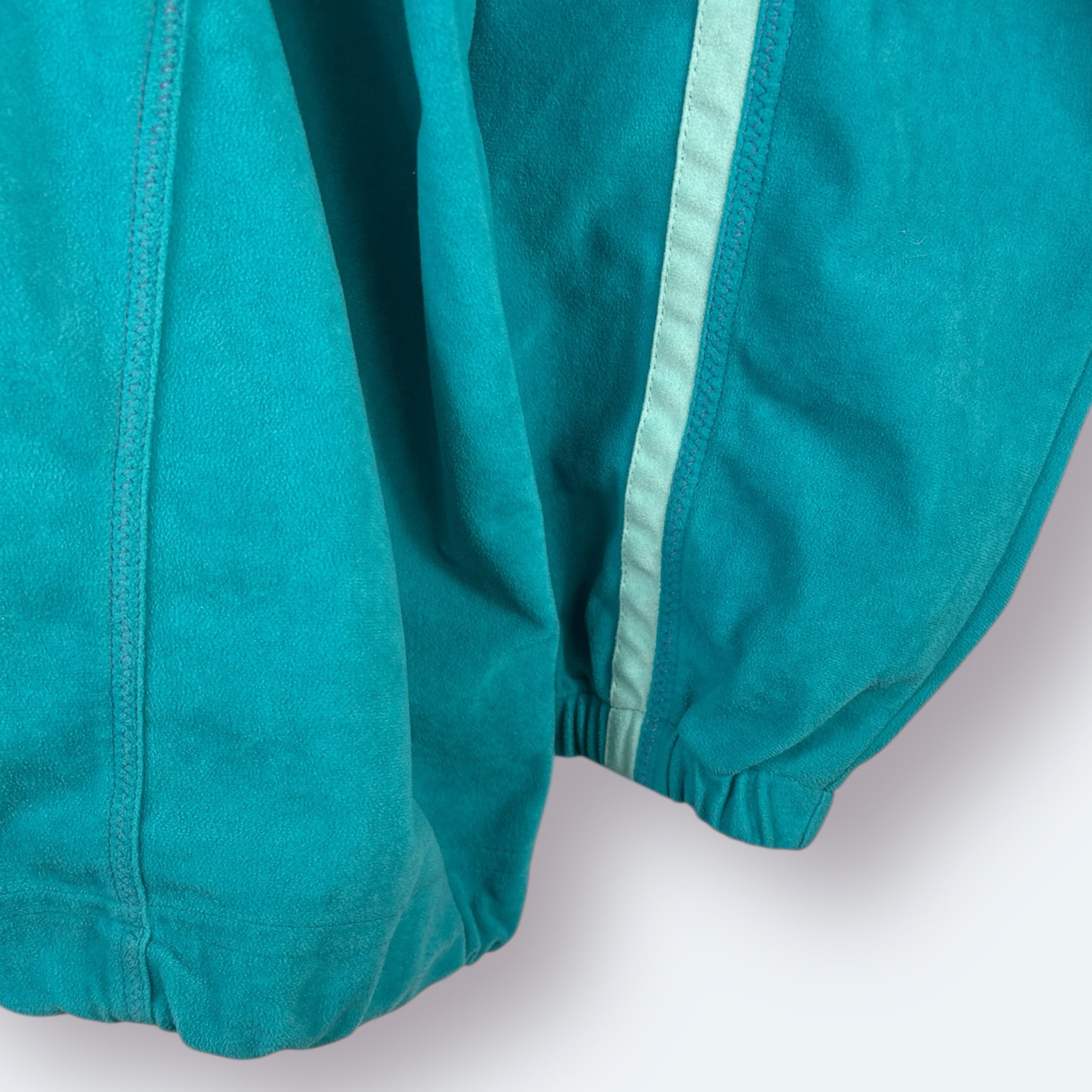 Diadora 90s Vintage Trainingsjacke Samt Türkis S - Vinverse