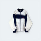 Adidas Vintage Trainingsjacke Weiß Blau S (FLEXKEN RAUS??) - Vinverse