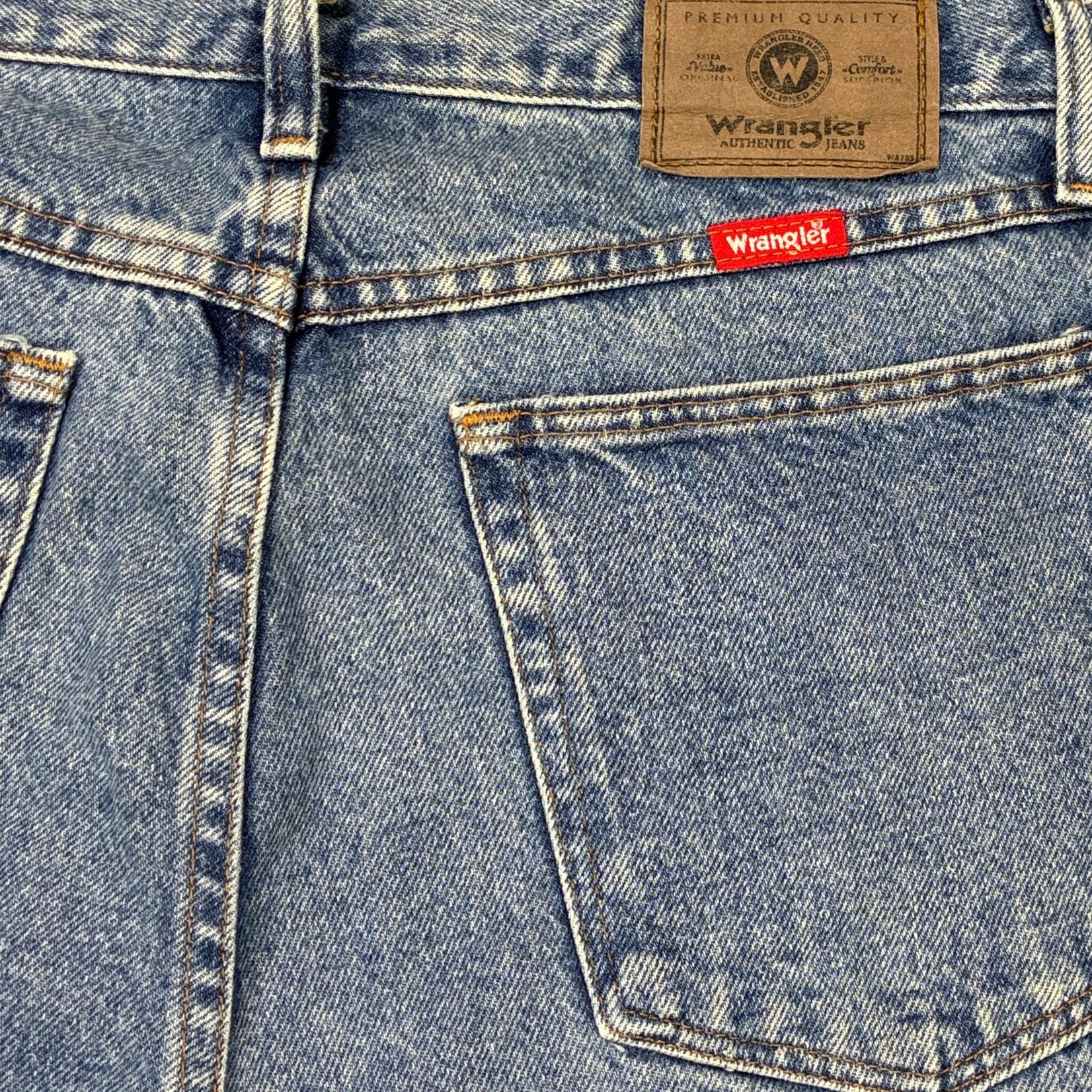Wrangler Vintage Jeans Blau W33/L30 - Vinverse