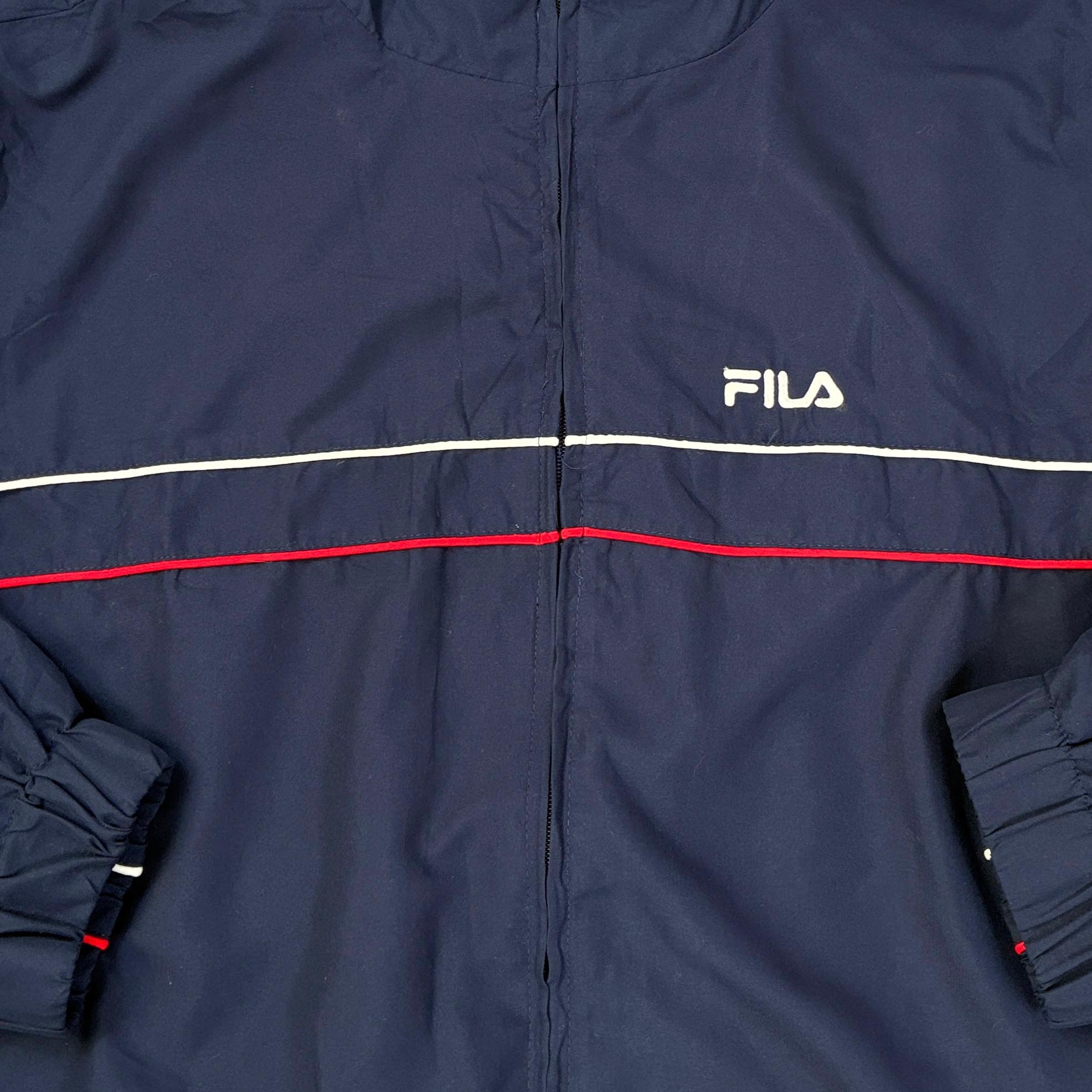 Fila Vintage Trainingsjacke Blau XL - Vinverse