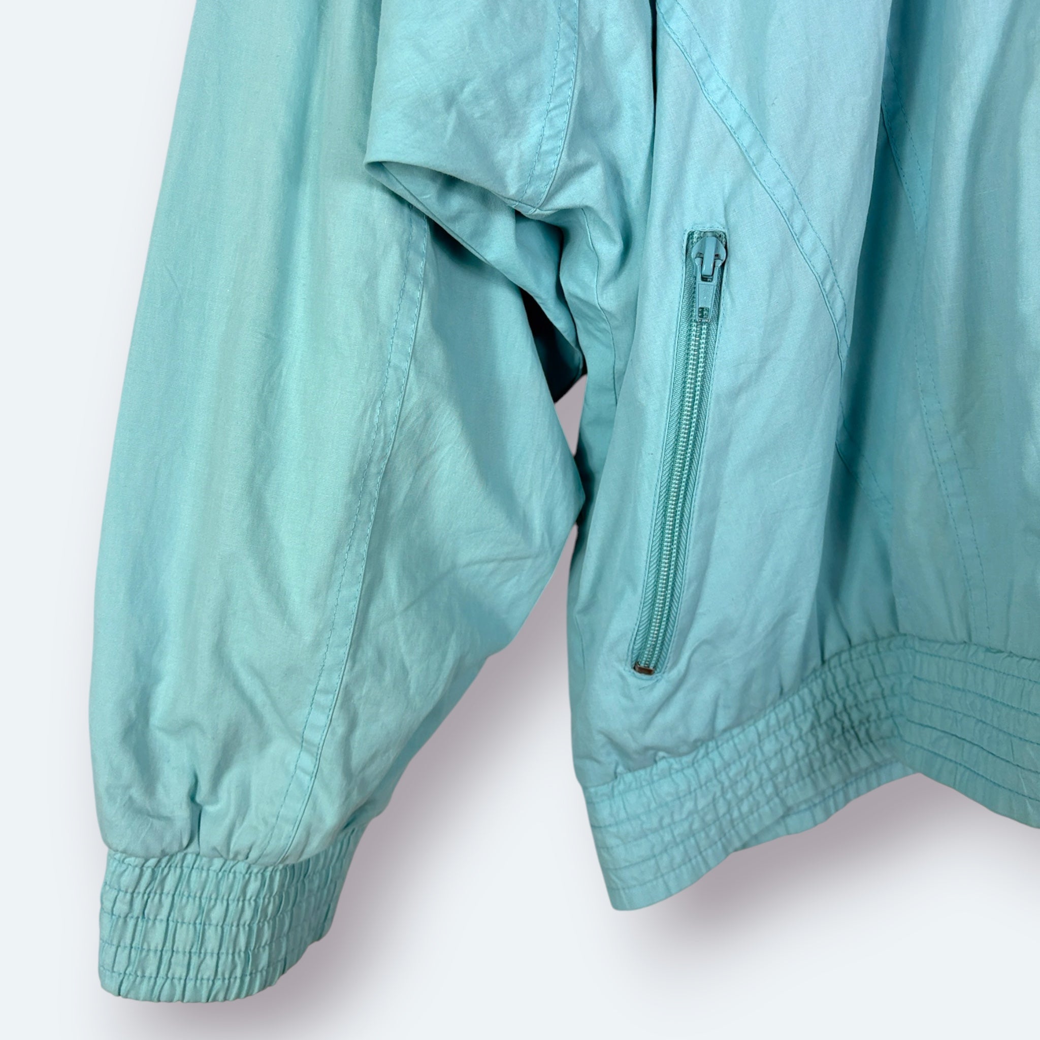 Adidas Vintage Trainingsjacke Blau L - Vinverse