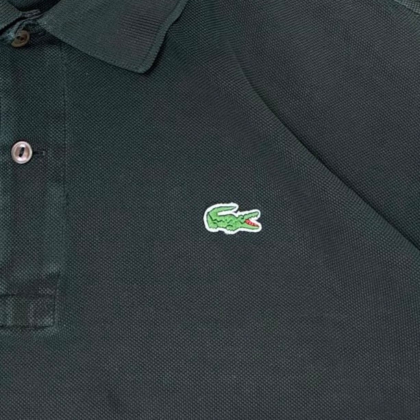 Lacoste Vintage Polo Shirt Schwarz XXL - Vinverse