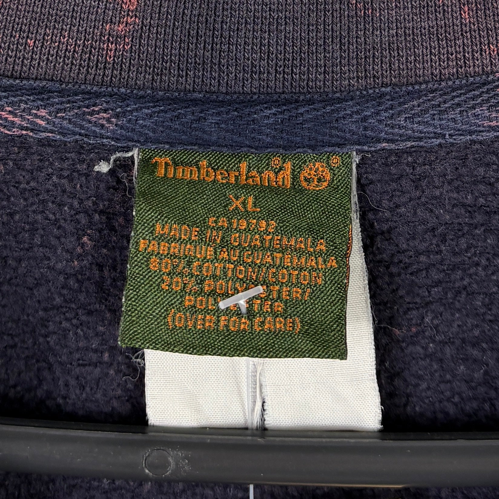 Timberland Vintage Sweater Bleached Lila XL - Vinverse