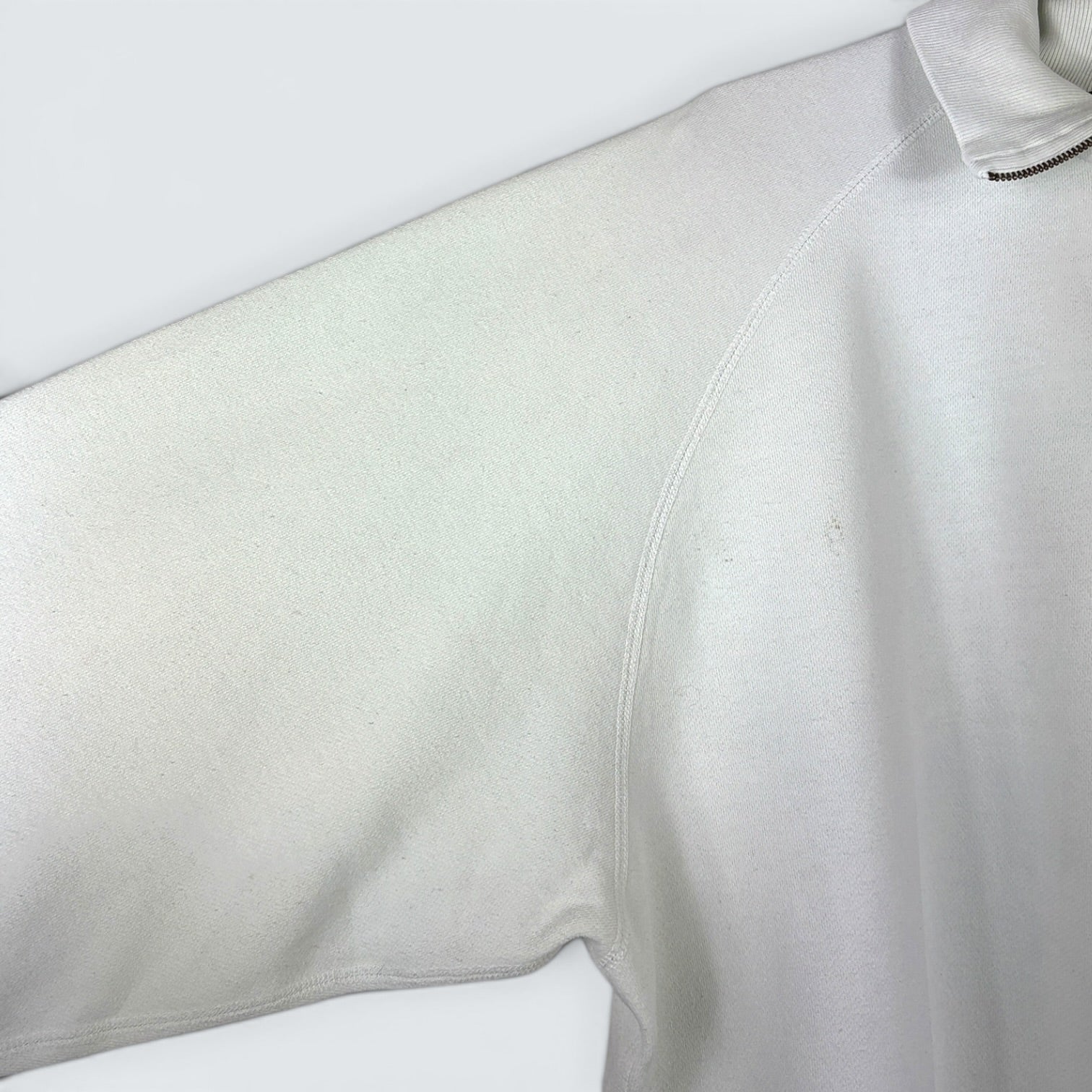 Ralph Lauren Vintage Half Zip Weiß L (FLECK??) - Vinverse