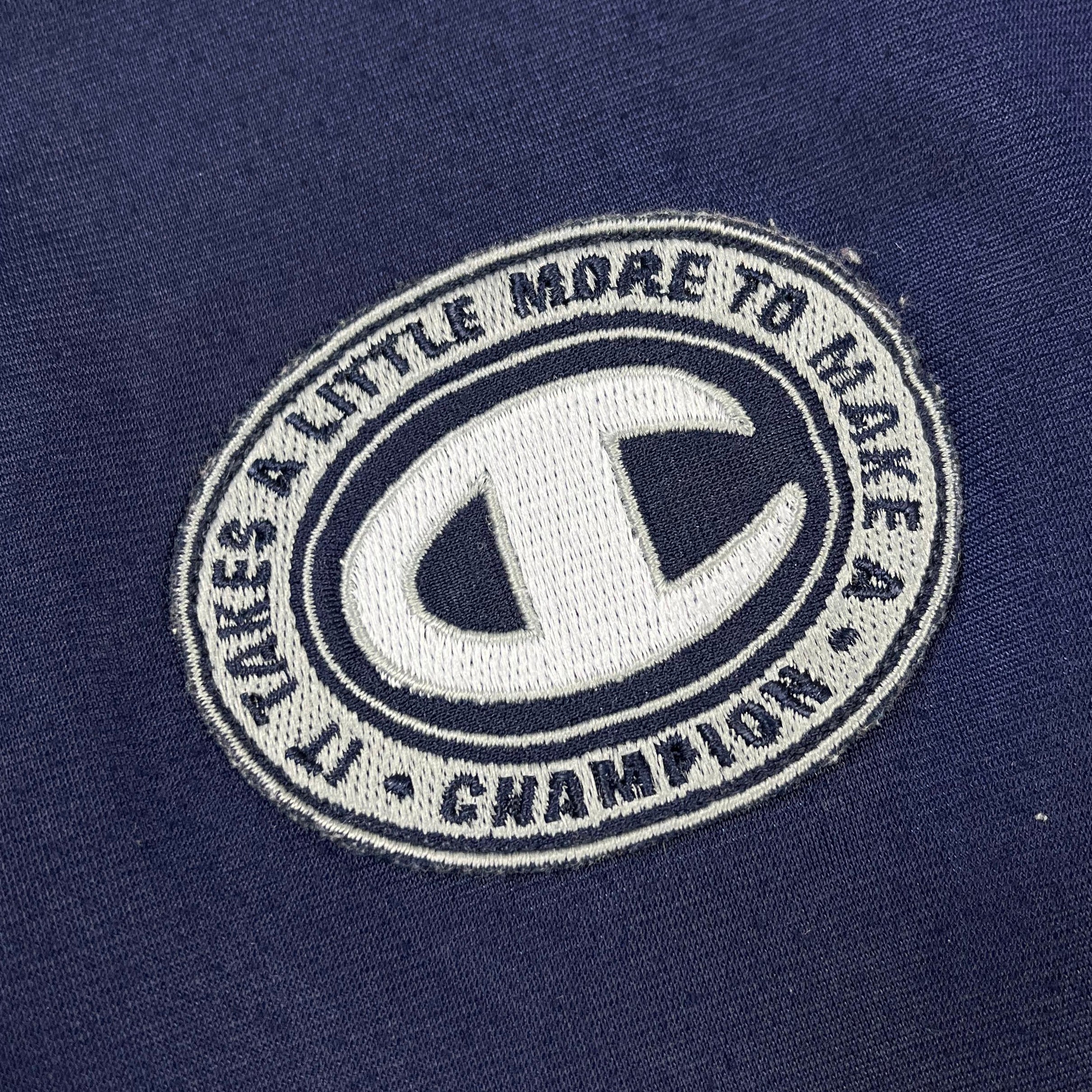 Champion Vintage Sweatjacke Blau XL - Vinverse