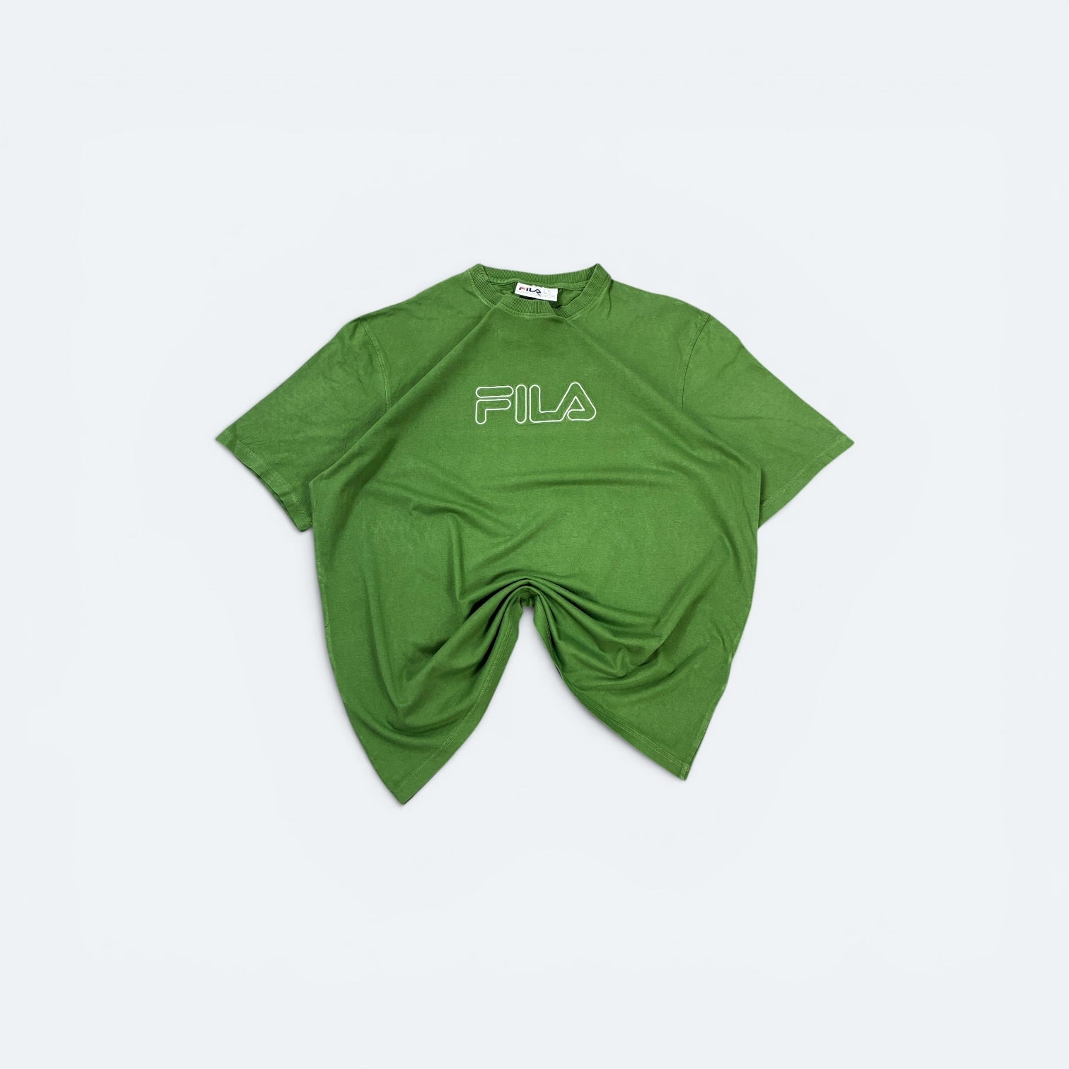 Fila Vintage Shirt Logo Grün XXL - Vinverse