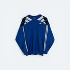 Adidas Vintage Sweater Blau L (164) - Vinverse