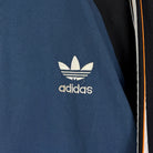 Adidas Vintage Trainingsjacke Blau Schwarz L - Vinverse