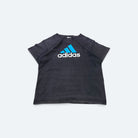 Adidas Vintage T-Shirt Logo Schwarz M - Vinverse