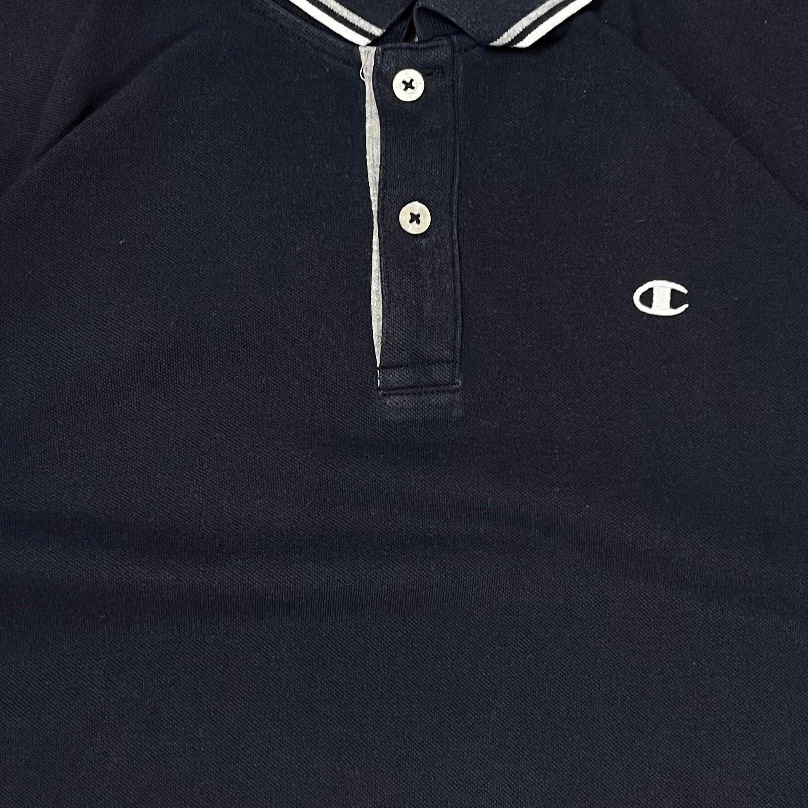 Champion Polo Shirt Schwarz S - Vinverse