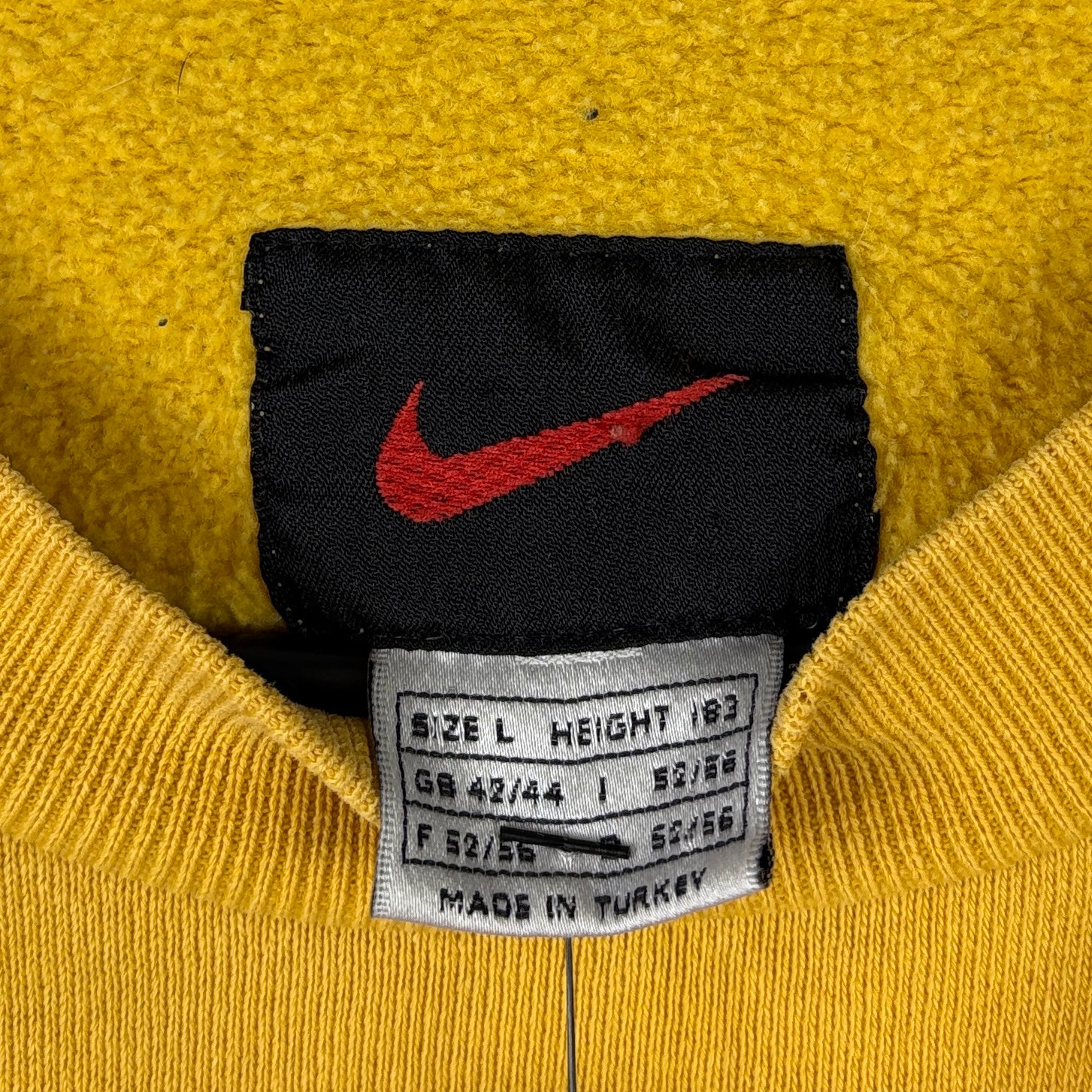 Nike Vintage Sweater Gelb L - Vinverse
