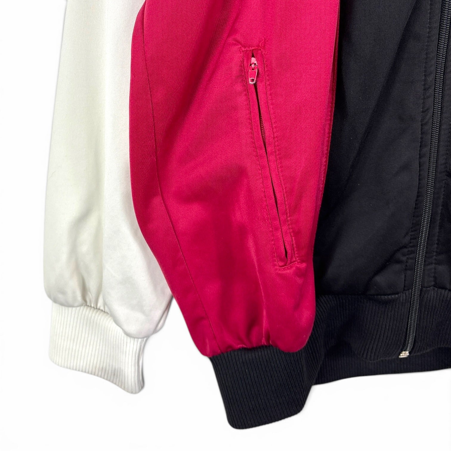 Adidas Vintage Trainingsjacke Colorblock Pink L - Vinverse