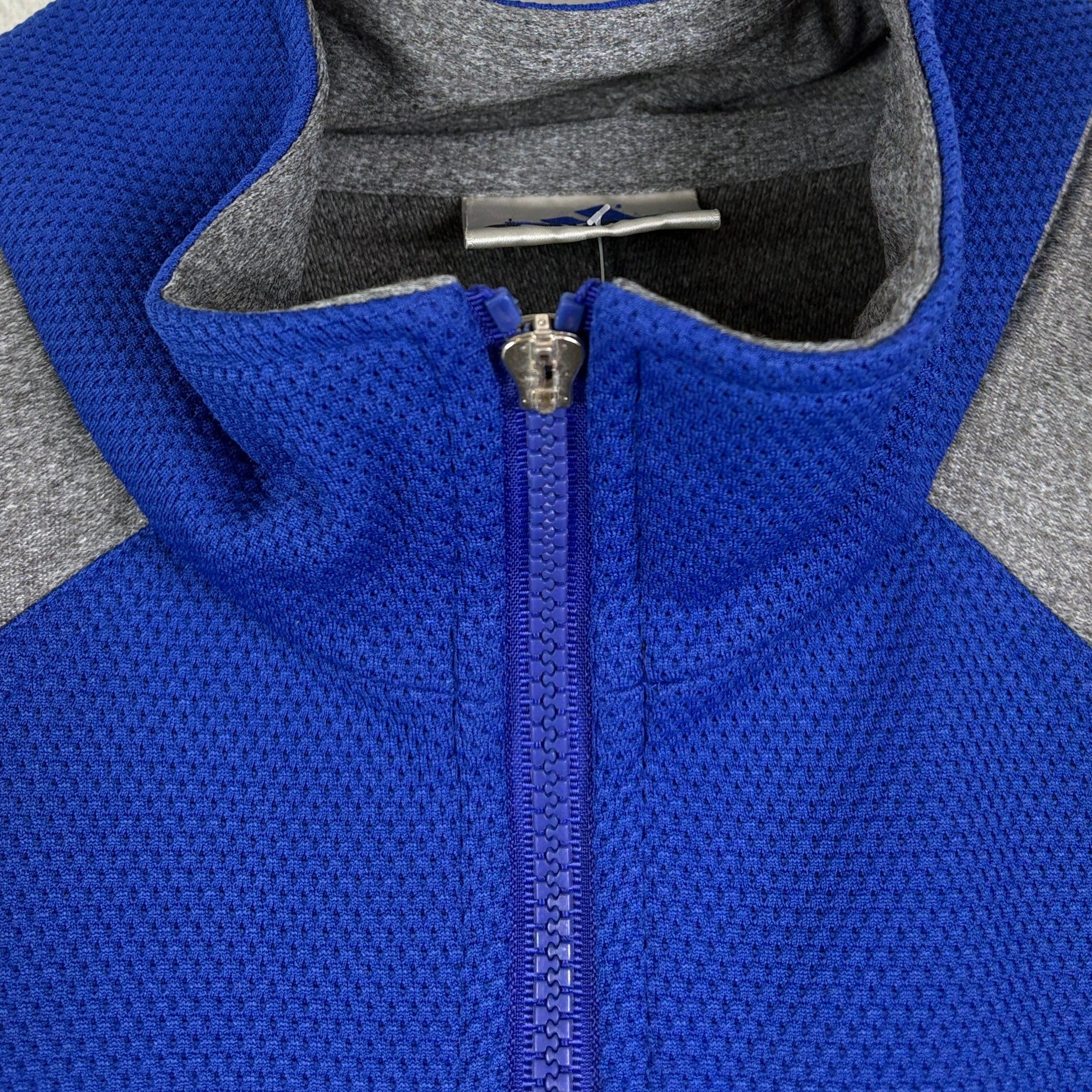 Adidas Vintage Trainingsjacke 90s Blau Grau M - Vinverse