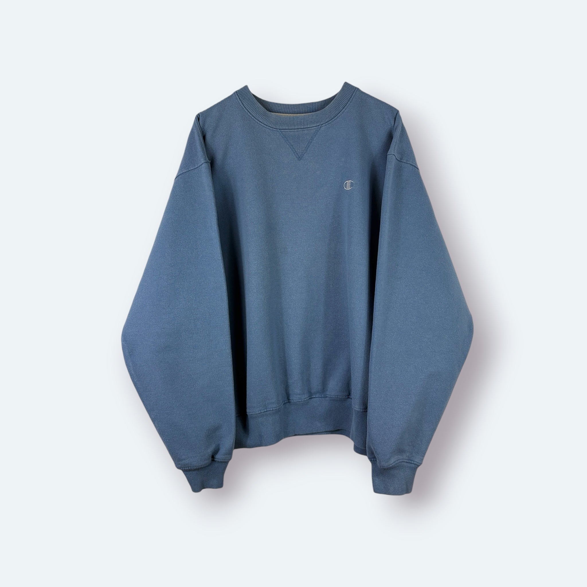 Champion Vintage Sweater Blau M - Vinverse