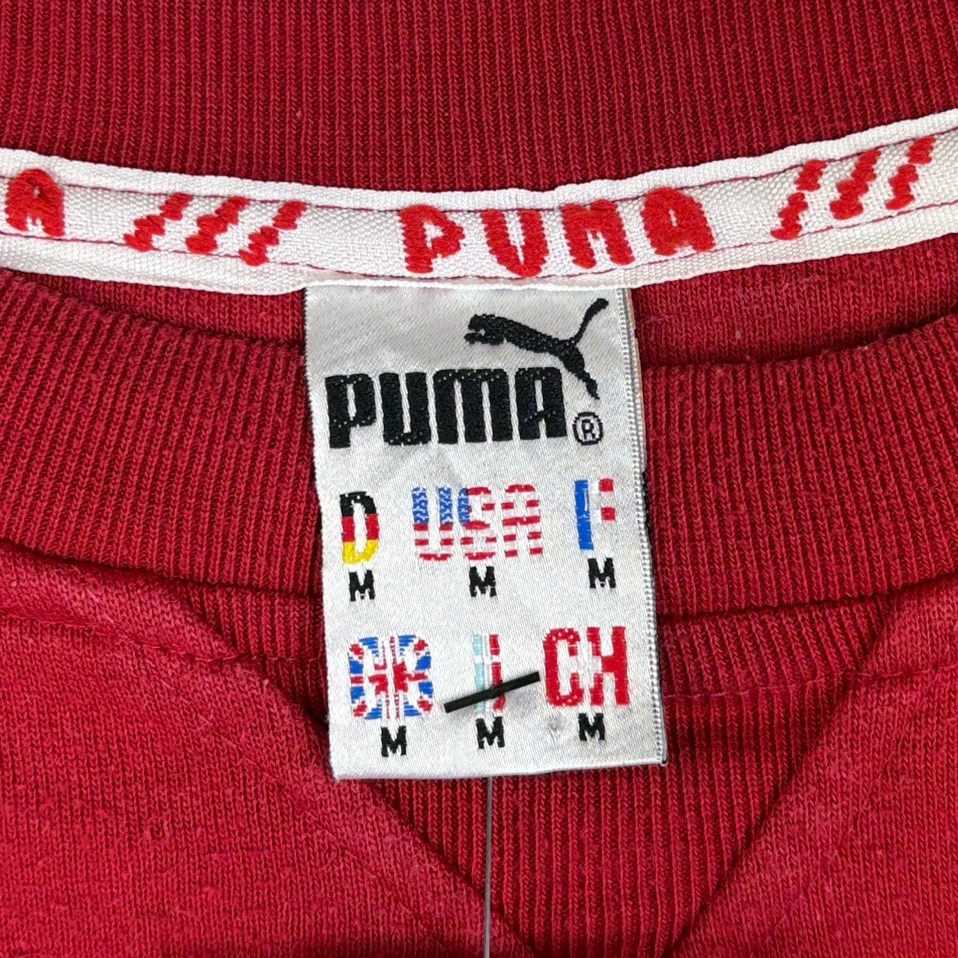 Puma Vintage Sweater rot M - Vinverse